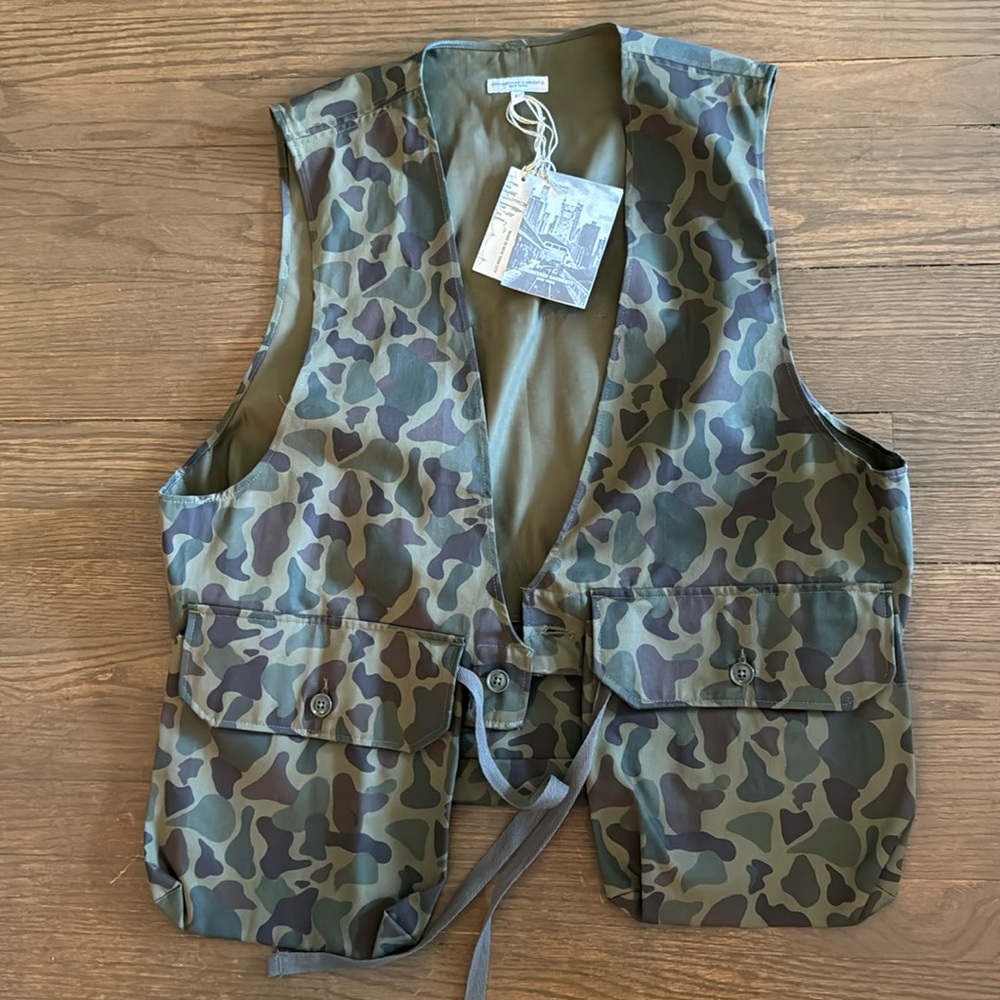 Engineered Garments Camo Field Vest